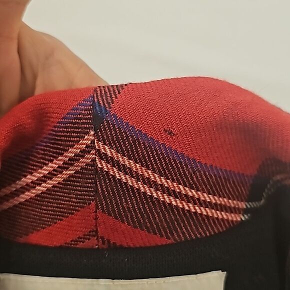 Patti Cappalli vintage plaid and black sweater blazer size small - Picture 15 of 16